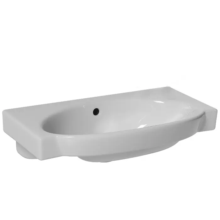 Korlátozott ajánlat Jika Tigo 55x37 cm mosdó csaplyuk nélkül H8102120001091 (8.1021.2.000.109.1)Jika