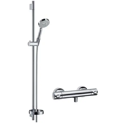 Hansgrohe Raindance 27075 S100 Ecostat Combi zuhanyszett termosztátos zuhanycsapteleppelHansgrohe Végkiárusítás