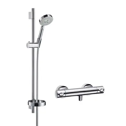 Vedd meg most Hansgrohe Raindance 27076 S100 Ecostat Combi zuhanyszett termosztátos zuhanycsapteleppelHansgrohe