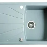 Marmorin Fenco 1 medencés gránit mosogató csepegtetővel (metál szürke)Marmorin Outlet