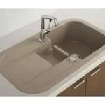 Marmorin Laver 1 medencés gránit mosogató gyümölcsmosóval és csepegtetővel (ecru)Marmorin Utolsó esély