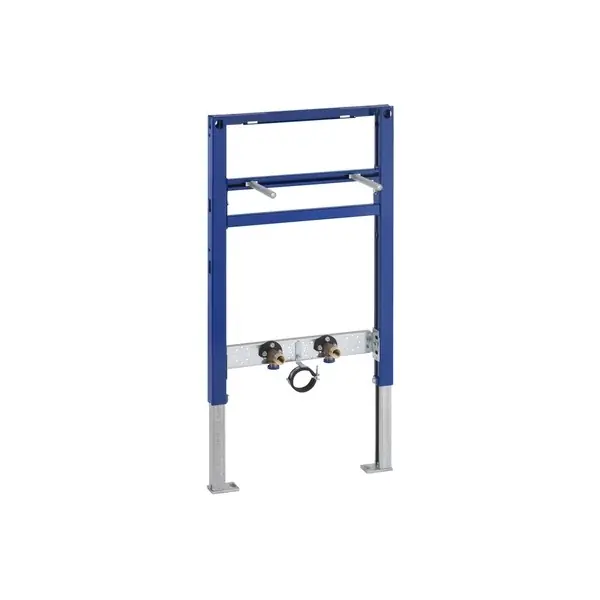 Exkluzív ajánlat Geberit Duofix 111.485.00.1 Alacsony (82/98 cm) mosdó szerelőelem álló csapteleppel szerelt fali mosdó részéreGeberit