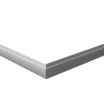 Ravak Galaxy Perseus PRO szögletes öntöttmárvány zuhanytálca előlap (80x80 zuhanytálcához, előlap, #XA834001010)Ravak Biztonságos fizetés