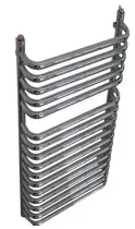 Biztonságos fizetés Radeco A/U 600 króm törölközőszárítós csőradiátor (870 W, króm, 1250x635 mm, #A5-600/U/Cr)Radeco