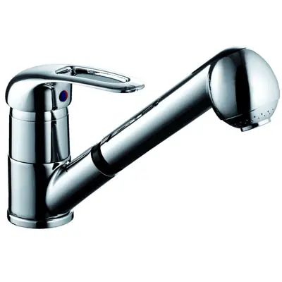Legkelendőbb Armatura Albit 4603-110-00 álló mosogató csaptelep kihúzható fejjelArmatura