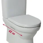 Jika Tigo rövid mélyöblítésű monoblokkos wc oldalsó bekötéssel 8.2421.6.000.000.1 + 8.2821.2.000.741.1Jika Prémium