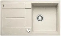 Csak ma BLANCO METRA 5S Silgranit mosogató dugókiemelővel (pezsgő, #513935)Blanco