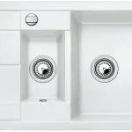 BLANCO METRA 6S COMPACT Silgranit mosogatótál dugókiemelővel, fehér 513468Blanco Olcsóbb