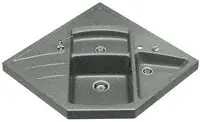 BLANCO MODUS-M 90 Silgranit sarok mosogató (alumetál, #513257)Blanco Végkiárusítás