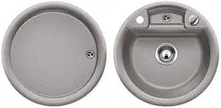 Rendeld meg most BLANCO RONDO PRO-SET Silgranit mosogató dugókiemelővel (antracit, #512172)Blanco