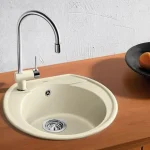 BLANCO RONDOVAL 45 Silgranit mosogató dugókiemelő nélkül (pezsgő, #515673)Blanco Azonnali szállítás