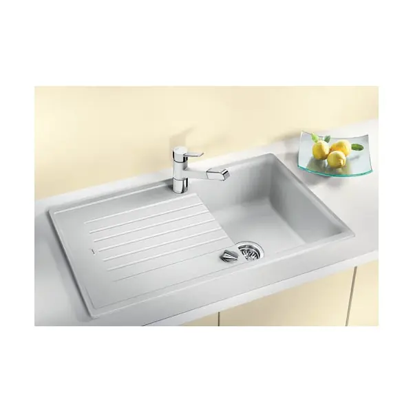 Legkelendőbb BLANCO ZIA 45SL Silgranit mosogató dugókiemelővel (kávé, #516735)Blanco