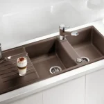 Azonnal elérhető BLANCO ZIA 8S Silgranit mosogató dugókiemelővel (sand, #515590)Blanco
