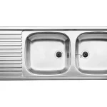 BLANCO TOP EZS 12X4-2 18/10 rozsdamentes mosogató 500374KBlanco Bestseller