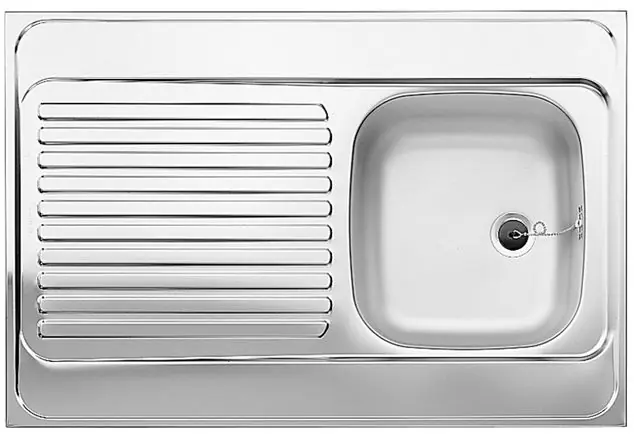 Biztonságos fizetés BLANCO R-ES 9X6 18/10 telitetős rozsdamentes mosogató 510501Blanco