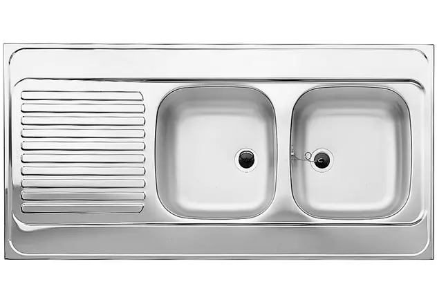 BLANCO R-ZS 12X6 18/10 telitetős rozsdamentes mosogató 510505Blanco Szuper akció
