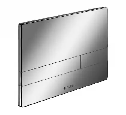 Újdonság Schell Linear Eco WC-nyomólap (króm, #032850699)Schell