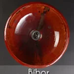 Szuper akció Mikerámia Bíbor kerámia mosdó (bíbor, 35 cm)Mikerámia