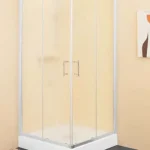 Exkluzív ajánlat Kolpa-San Q-Line TKK 80x100 szögletes zuhanykabin (80x100 cm, silver, átlátszó, #526480)Kolpa-San