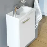 Expressz szállítás Ravak Chrome SD 400 szekrény kézmosó alá (Fehér, #X000000538)Ravak