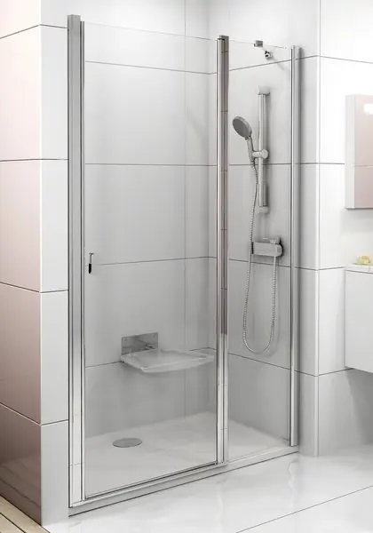 Ravak Chrome CSD2 110 zuhanyajtó (107,5-110,5x195 cm, szatén, Átlátszó, #0QVDCU00Z1)Ravak Olcsóbb