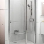 Ravak Chrome CSD2 120 zuhanyajtó (117,5-120,5x195 cm, fényes alumínium, Átlátszó, #0QVGCC00Z1)Ravak Kihagyhatatlan ajánlat