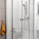 Expressz kézbesítés Ravak Chrome CRV2 80-as zuhanyajtó (csak zuhanykabinként használható) (78-80x195 cm, szatén, Átlátszó, #1QV40U00Z1)Ravak