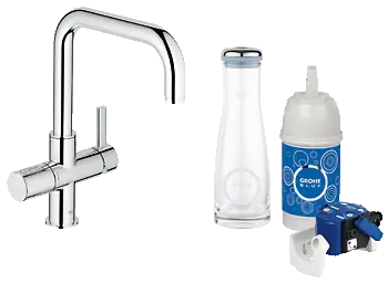Korlátozott ajánlat GROHE Blue® 33299 000 ivóvíz szűrővel (33299000)Grohe
