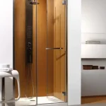 Radaway Carena DWJ 110 zuhanyajtó (109,3-110,5 cm, króm, Átlátszó / balos, #34333-01-01NL)Radaway Alacsony ár