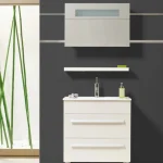 Tboss Premium 75 fürdőszobabútor komplett szett (magasfényű fehér)Tboss Kiárusítás