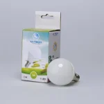 M-Tech E14 Global G45 9 LED SMD 230V, 3W, 260Lm Hideg Fehér 6500K, MTL446 led izzóM-tech Expressz kézbesítés