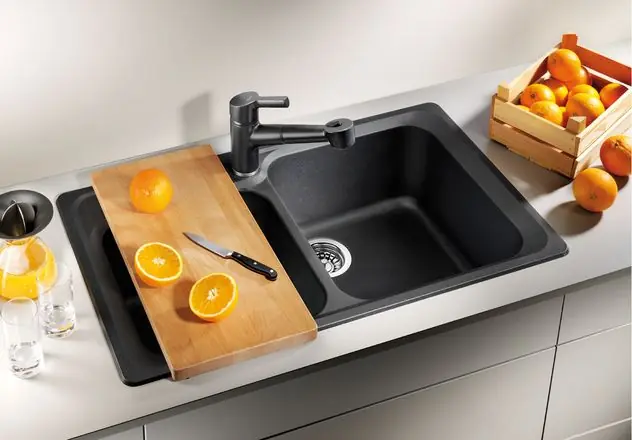 Legkelendőbb BLANCO CLASSIC 8 Silgranit mosogató (palaszürke, #518843)Blanco
