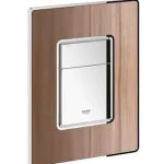 Grohe Skate Cosmopolitan nyomólap fafelülettel (amerikai dió/króm) 38849 HP0Grohe Biztonságos vásárlás