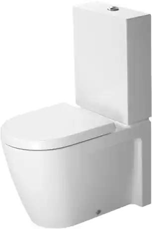 Végkiárusítás Duravit Starck2 monoblokkos WC 214509 00 00+093300 00 05Duravit