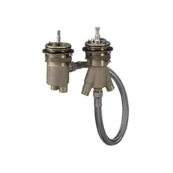 Hansgrohe alaptest 2-lyukú termosztátos peremre szerelhető kádcsaptelephez 13550 180 (13550180)Hansgrohe Exkluzív ajánlat