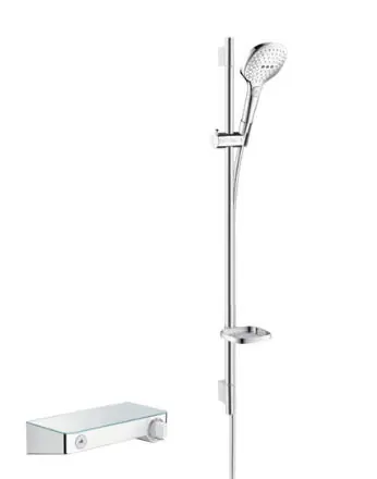 Hansgrohe ShowerTablet Select 300 króm Combi 0.90 m Raindance Select E 120 3jet kézizuhannyal 27027000 (27027000)Hansgrohe Korlátozott ajánlat