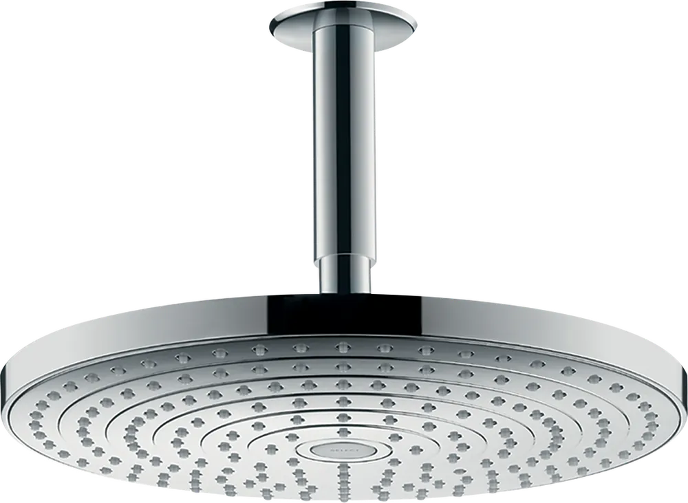 Hansgrohe Raindance Select S 300 2jet króm fejzuhany 100 mm mennyezeti csatlakozóval 27337 000 (27337000)Hansgrohe Szuper ajánlat