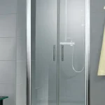 Legjobb ár HSK Style 100-as lengő zuhanyajtó (alu matt, Átlátszó)HSK