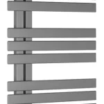Azonnali szállítás Sapho SILVANA 500x1236 mm fürdőszobai radiátor, metál ezüst IR153Sapho