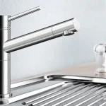 Legkelendőbb BLANCO ALTA Compact króm mosogató csaptelep (rozsdamentes színhatású fényes, #517181)Blanco