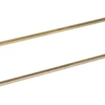 Újdonság Bemeta Retro 60 cm-es dupla törölközőtartó bronz színű 144104237Bemeta