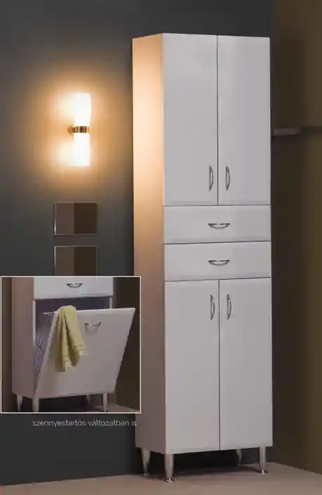 Tboss Bianka M53 fürdőszobai zárt álló szekrény (csersznye)Tboss Csak ma