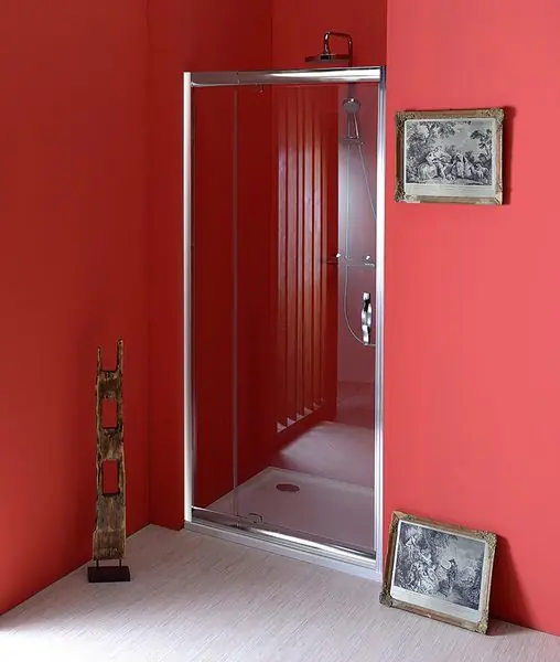 Sapho SIGMA nyíló zuhanyajtó beépítési mérete 78-92 cm (SG1216)Sapho Árengedmény