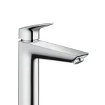 Biztonságos vásárlás Hansgrohe Logis egykaros magasított mosdócsaptelep kerámiabetét kétféle átfolyási mennyiséggel 71095 000 (71095000)Hansgrohe