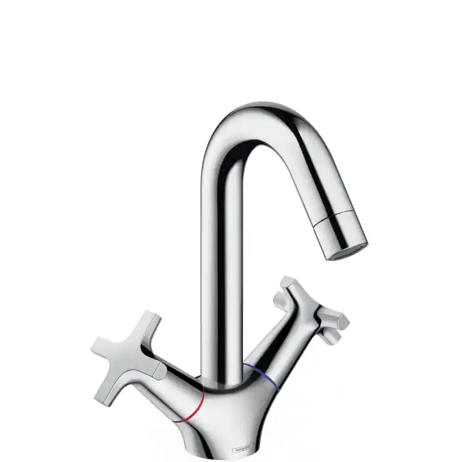 Azonnali szállítás Hansgrohe Logis Classic kétkaros mosdócsaptelep lefolyó-garnitúra nélkül 71271 000 (71271000)Hansgrohe