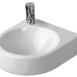 Olcsóbb Duravit Architec 36x38 cm kézmosó kikönnyítés szappanadagolónak jobbra, csaplyuk-kikönnyítés balra 0766350000Duravit