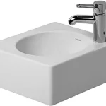 Ajánlat Duravit Architec 40x40 cm-es ráültethető mosdó csaplyuk jobbra 032040 00 08Duravit