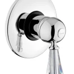 Újdonság Bugnatese Oxford 6330KBT Fal alatti zuhanycsaptelep swarovski fogantyúval BT / TUSKAN BRONZBugnatese