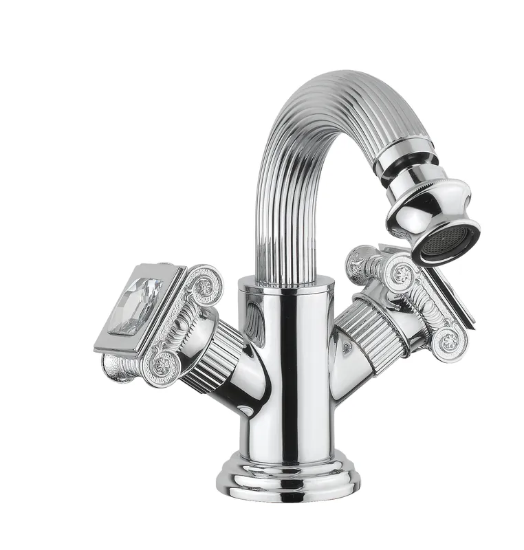 Bugnatese Olympia 8444KCR Bidet csaptelep leeresztővel swarovski fogantyúval CR / KRÓMBugnatese Expressz kézbesítés