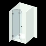 Népszerű Varioglass Globus 107 80x200 cm-es Zuhanyajtó (savmart üveg, 80x200 cm)Varioglass